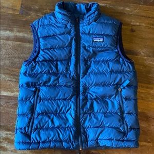 Youth Patagonia Down Sweater Vest.